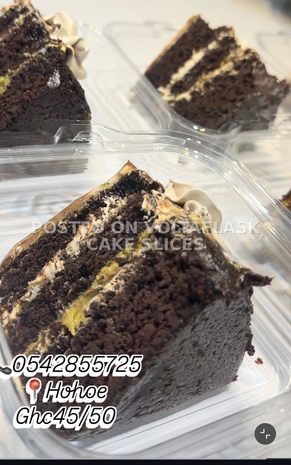 Cake slices