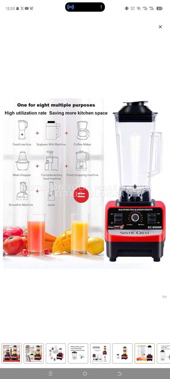 Electric  Blender