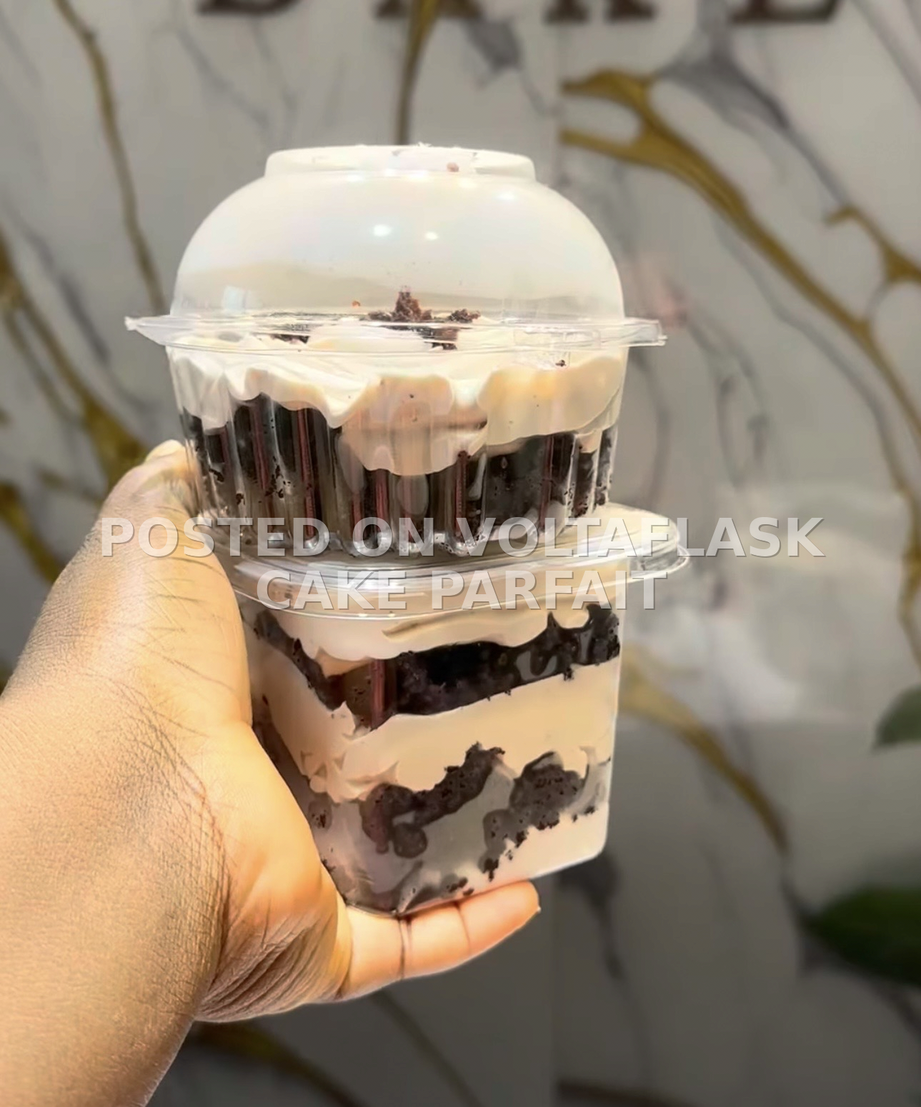 Cake parfait