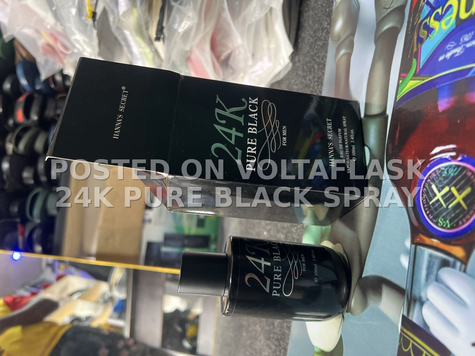 24k PURE BLACK SPRAY