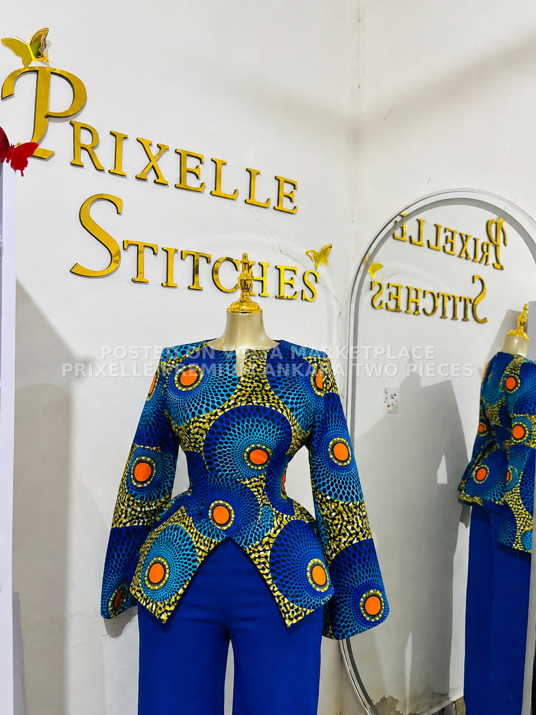 Prixelle Premium Ankara two pieces set