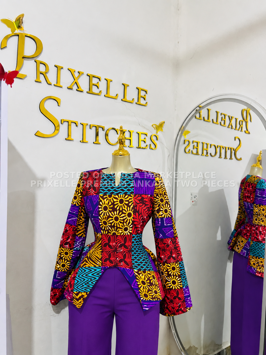 Prixelle Premium Ankara two pieces set