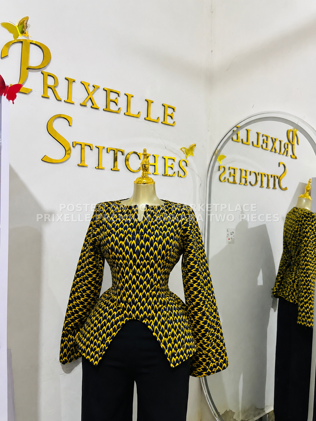 Prixelle Premium Ankara two pieces set