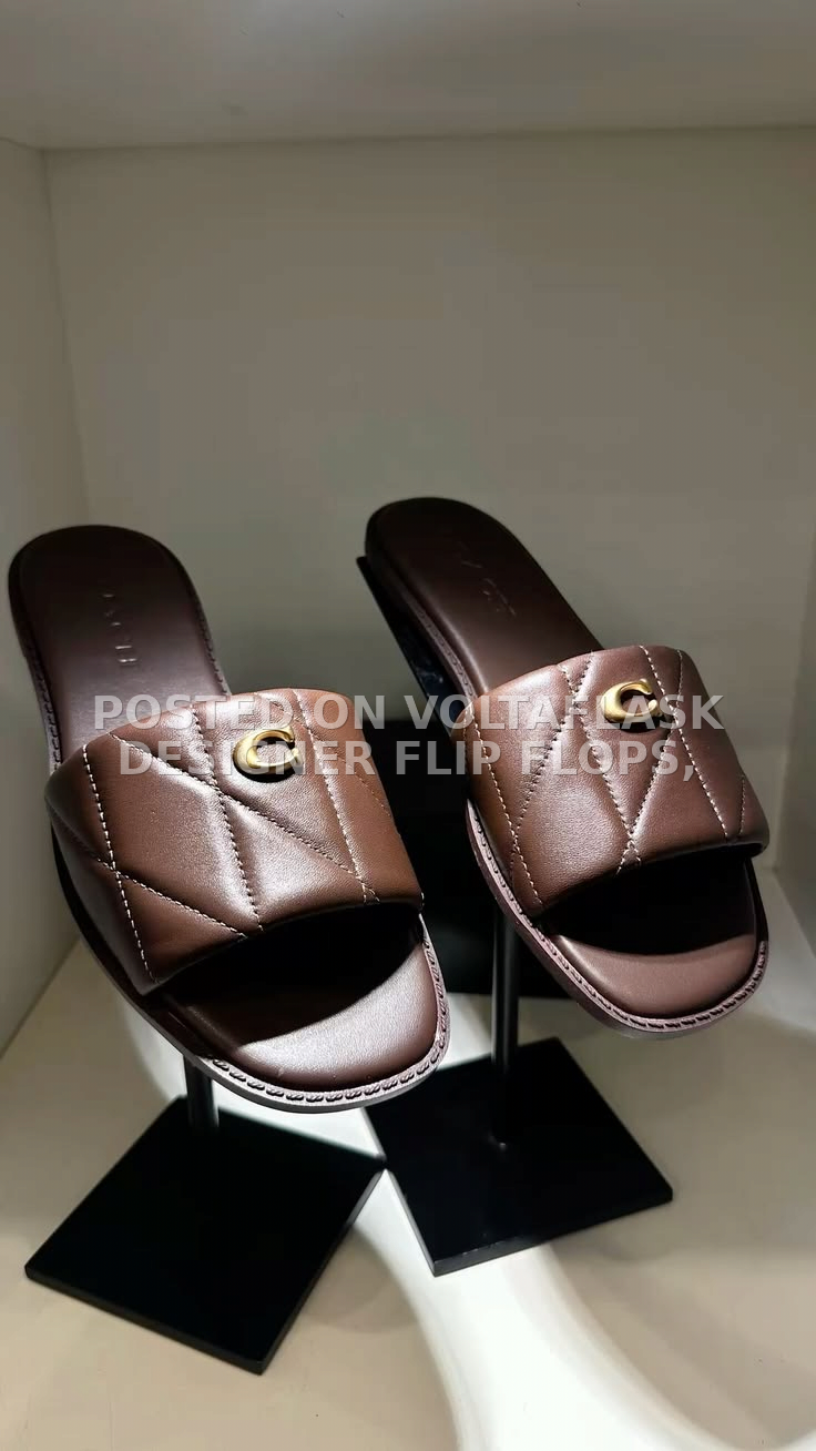 Designer flip flops