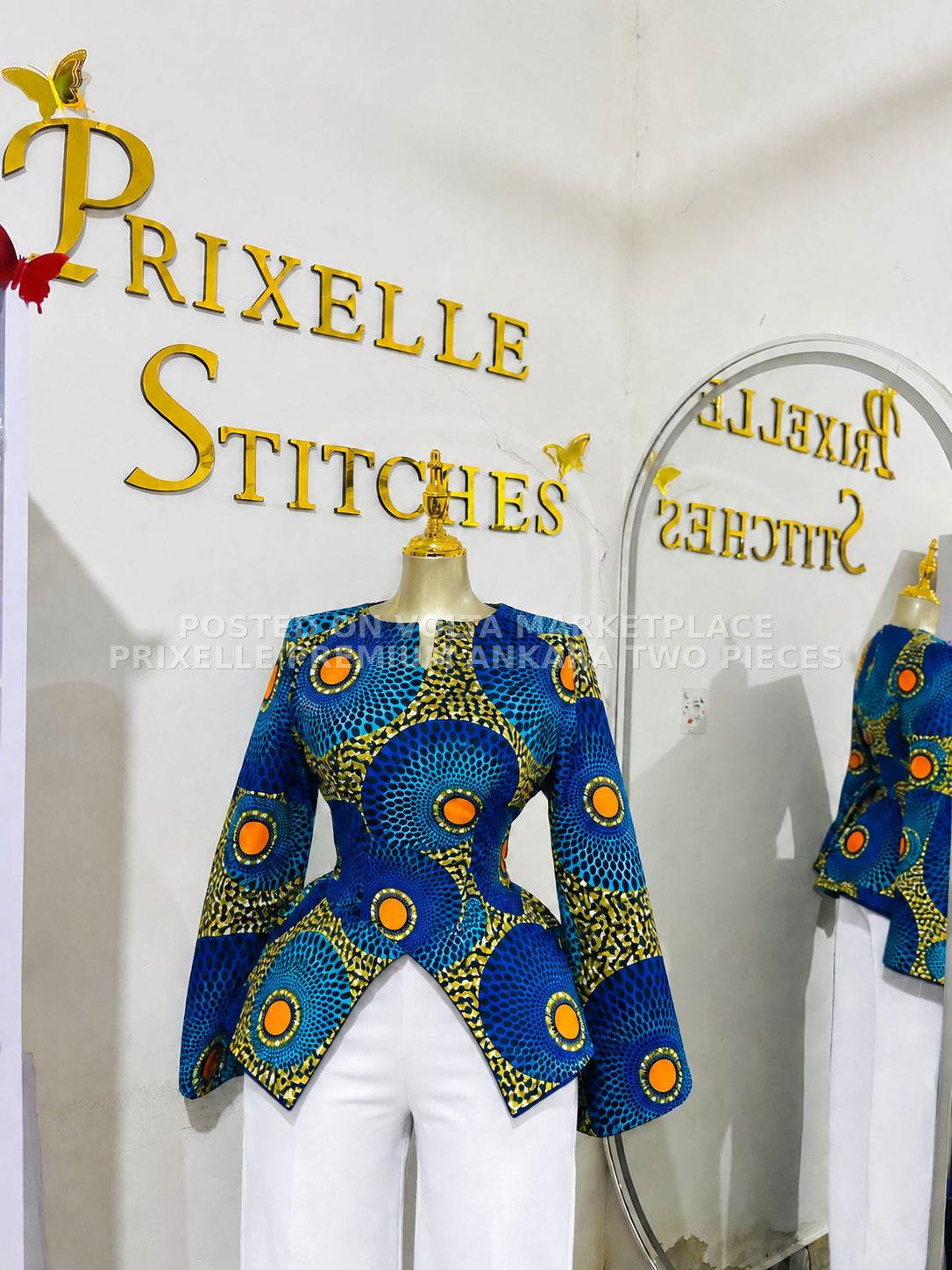 Prixelle Premium Ankara two pieces set