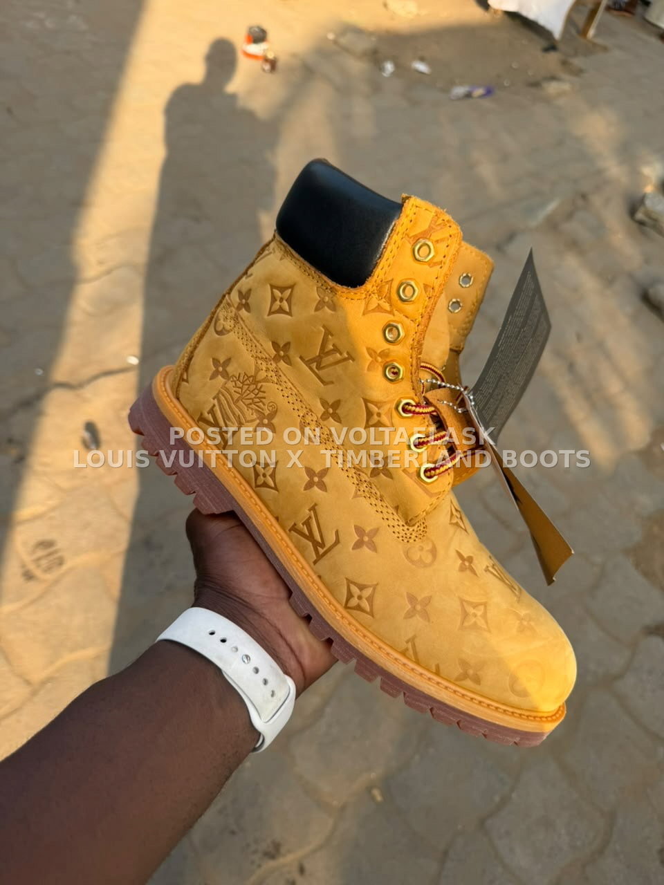 Louis Vuitton X  Timberland Boots