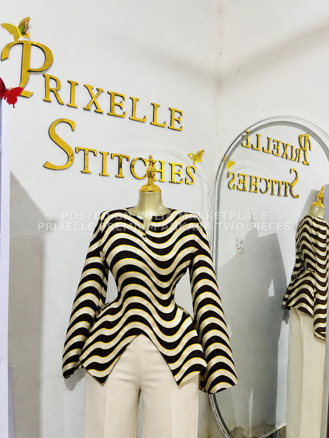 Prixelle Premium Ankara two pieces set
