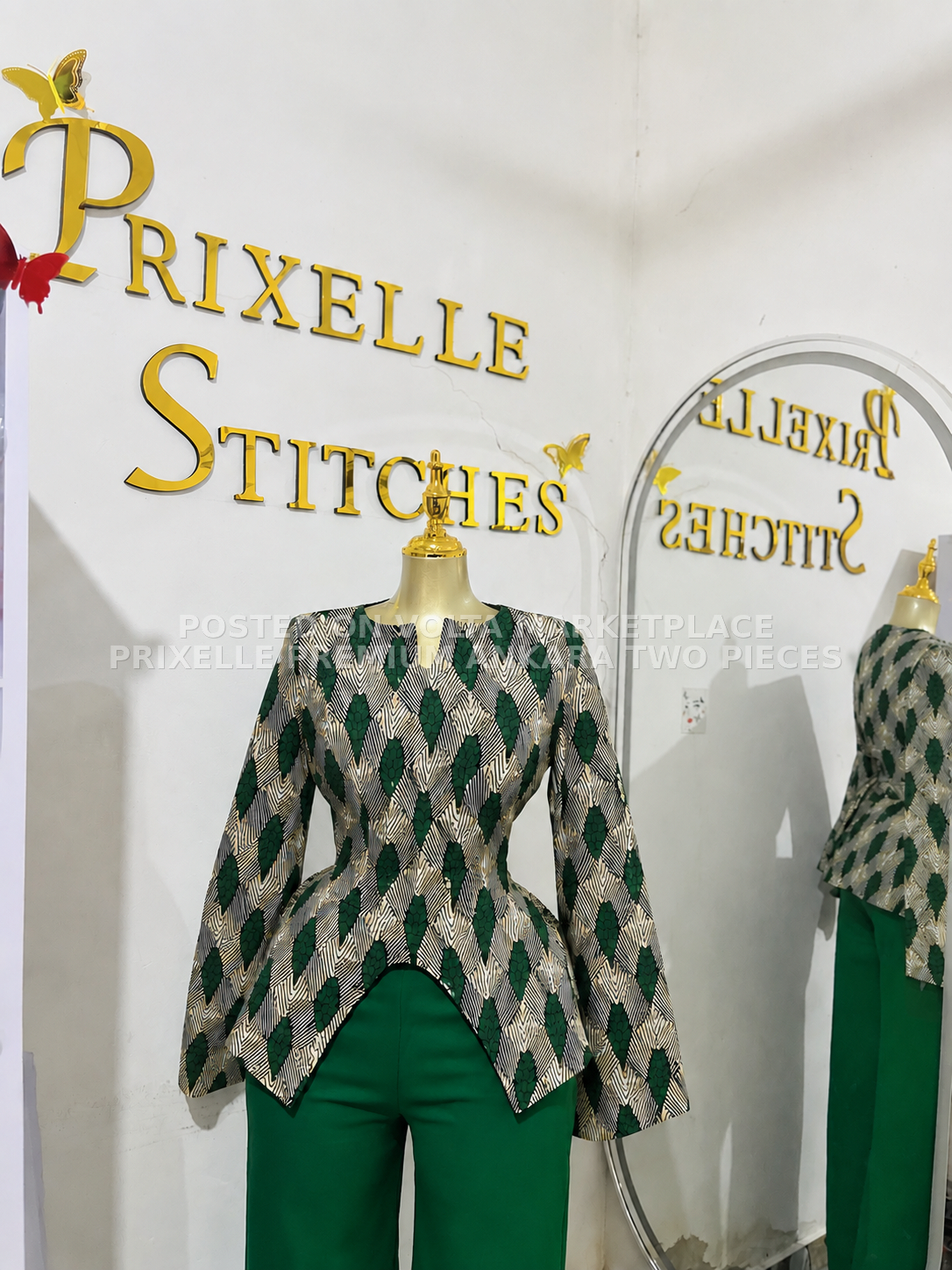 Prixelle Premium Ankara two pieces set
