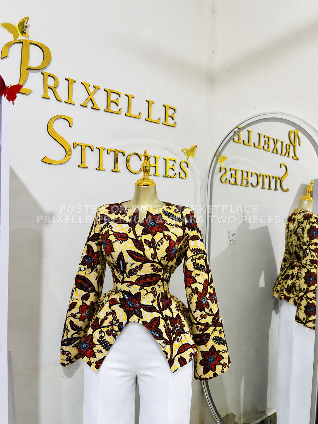 Prixelle Premium Ankara two pieces set
